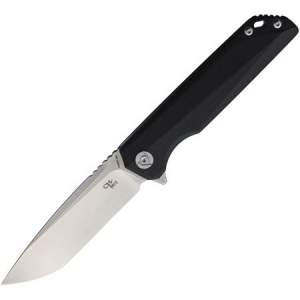 CH Knives 3507B Linerlock Black G10 CH3507 BLACK