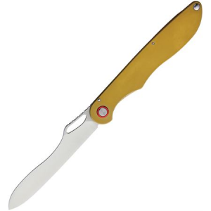Real Steel 7932 RealSlim Framelock Gold