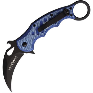 Fox 479BLT Karambit Knife Blue Twill 479BLT