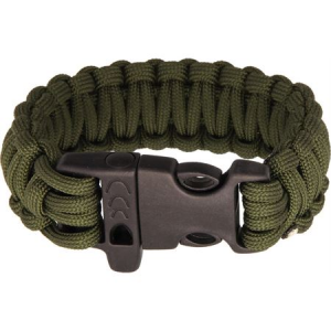 Combat Ready 362 Combat Ready Survival Bracelet OD Green with Paracord Construction SD OD GREEN / CBR362