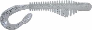 B-Fish-N AuthentX Moxie Curltail Swimbait, 3in, 8 pk, Fire Ice White, 3MR-149