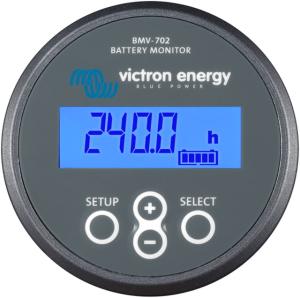 Victron Energy BMV-702 Battery Monitor, w/ Midpoint Voltage Monitoring, Black, BAM010702200R