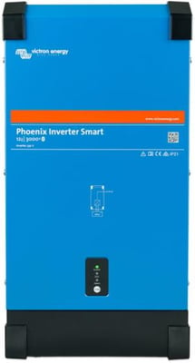 Victron Energy Phoenix Inverter Smart, 12 volts, 3000W, 230 VAC, 50/60Hz, Blue, PIN123020100