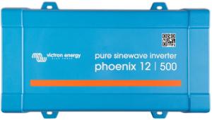 Victron Energy Phoenix Inverter VE.Direct, 12 volts, 500W, 120 VAC, 50/60Hz, Blue, PIN125010500