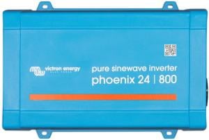 Victron Energy Phoenix Inverter VE.Direct, 24 volts, 800W, 120 VAC, 50/60Hz, Blue, PIN241800500