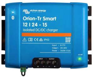 Victron Energy Orion-TR Smart DC-DC Isolated Charger / Power Supply, 20-30 volts, 15 amps, 360W, Blue, ORI122436120