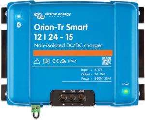Victron Energy Orion-TR Smart DC-DC Non-Isolated Charger / Power Supply, 20-30 volts, 15 amps, 360W, Blue, ORI122436140