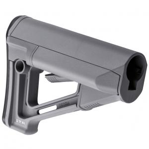 Magpul STR Stock, Fits AR-15, Commercial, Gray MAG471-GRY MAG471-GRY