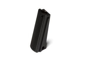 Wilson Combat Mainspring Housing, Flat, Full-Size, Aluminum, Black, 92AF 874218005283