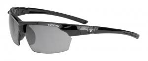Tifosi Jet Sunglasses - Gloss Black Frame, Smoke Lenses 0210400270