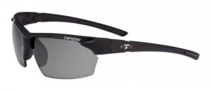 Tifosi Jet Sunglasses - Matte Black Frame, Smoke Polarized Lenses 0210500151