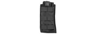Lancer Tactical 1000D Nylon Single MOLLE Pouch, Black, CA-1514BN
