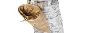 Lancer Tactical Nylon Large Foldable Dump Pouch, Coyote Brown, CA-341KN
