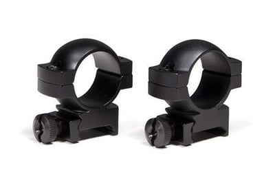 Vortex Optics Hunter 1-Inch Medium Rings Set of 2 Picatinny/Weaver Mount .87 Inches 22.0mm Black RING-M 875874002180
