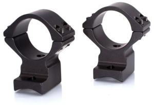 Talley 34MM Savage w/ Accutrigger High Riflescope Rings, Black Anodize, 850725 876430003962
