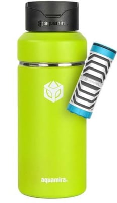 Aquamira SHIFT 32oz Filter Bottle - Everyday BLU Line, Citrus, 67623