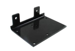 Bulldog Winch Mounting Channel PS w/109mm Fairlead, Black, 20007 20007