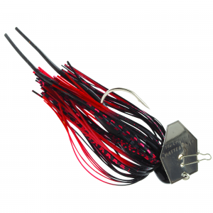 Z-Man Chatterbait Lure Jig Bladed 3/8 oz - Black/Red 2ZZMCB3848