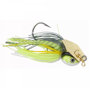 Z-Man Project Z ChatterBait Bladed Jig Chartreuse Sexy Shad, 1/2 Oz - Fresh Water Wire Baits at Academy Sports CB-PZ12-04