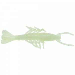 Z-Man Scented Shrimpz Soft Creature Lure 3" 5pk - Glow 2ZZMSSHRP3231PK5