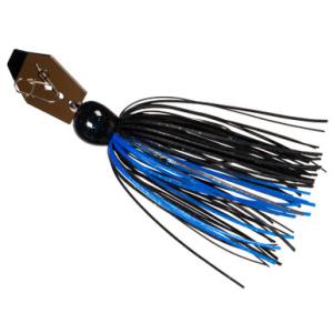 Z-Man Chatterbait MiniMax Compact Bladed Jig - 3/8 oz. - Black Blue 879044008866