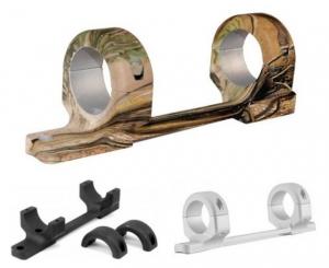 DNZ Products Game Reaper Scope Mount - Remington 700 Short Action, High Ring, 0 MOA, 1 in Tube, Silver, 17700 17700