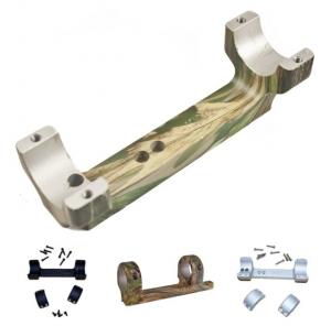 DNZ Products Game Reaper Scope Mount - T/C Encore Omega, High Ring, 1 in Tube, Silver, 10003 10003