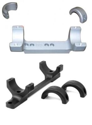 DNZ Products Game Reaper Scope Mount - Savage All Round Receiver Short Action, High Ring, 30 mm Tube, Black Matte, 36200