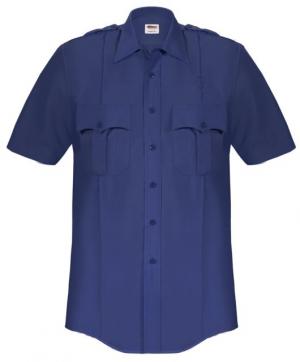 Elbeco Men's Navy Paragon Plus Short Sleeve Shirt - P834-2XL