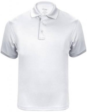 Elbeco UFX Tactical Polo S/S Shirt | White | X-Small | Polyester | LAPoliceGear.com UFX-TAC-POLO_127
