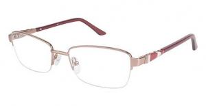 LAmy C By 522 Progressive Prescription Eyeglasses - Frame ROSE GOLD, Size 52/18mm CYCBL52203