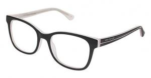 Ann Taylor AT323 Progressive Prescription Eyeglasses - Frame Black/White, Size 51/18mm TYAT32301