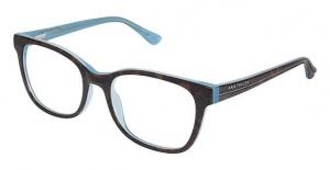 Ann Taylor AT323 Progressive Prescription Eyeglasses - Frame Tortoise/Blue, Size 51/18mm TYAT32302