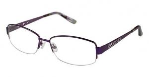 Nicole Miller Emerson Progressive Prescription Eyeglasses - Frame PURPLE/TORTOISE, Size 58/17mm NMEMERSON03 882851336251