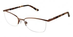 Ann Taylor AT601 Progressive Prescription Eyeglasses - Frame Mt Brn / Tort, Size 52/18mm TYAT60102