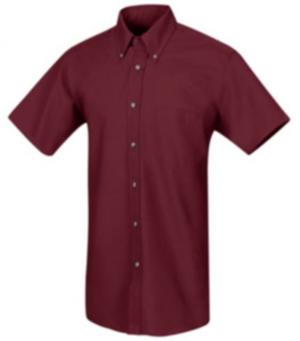 Red Kap Poplin Dress Shirt, Burgundy, SSXXL SP80BYSSXXL