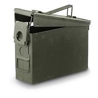 U.S. Military Surplus M19A1 .30 Caliber Ammo Can, Used 5835