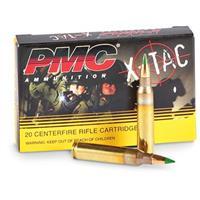 PMC X-Tac Green Tip, .223 (5.56x45mm), M855 62 Grain, FMJ, 240 Rounds 885344360269