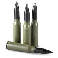 U.S. Military Surplus 25mm Dummy Rounds, 4 Pack, Used 885344377694