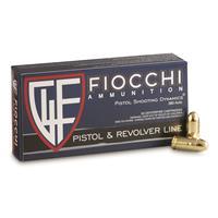 Fiocchi, .380 ACP, FMJ, 95 Grain, 250 Rounds 885344545499