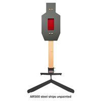 IPSC &amp;quot;A&amp;quot; Zone Flapper Steel Shooting Target 885344706258