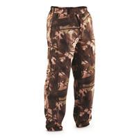 HuntRite Men&amp;#039;s Camo Fleece Pants 885344787127