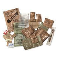 U.S. Military Surplus Complete MRE Meal Assortment, 12 Pack 885344935016