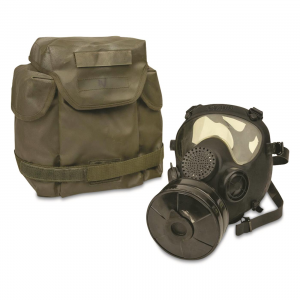 Polish Military Surplus Gas Mask with Bag and Filter New 885344963712
