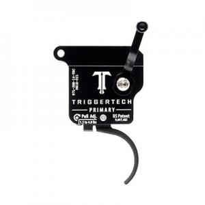 TriggerTech Rem 700 Factory LH Primary Curved Blk/Blk Single Stage Trigger R7L-SBB-14-TBC R7L-SBB-14-TBC