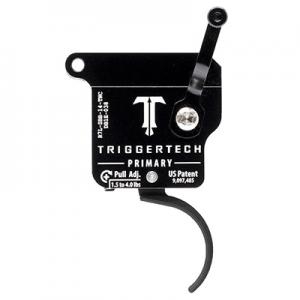 TriggerTech Rem 700 Clone LH Primary Curved Clean Blk/Blk Single Stage Trigger R7L-SBB-14-TNC 885768000222