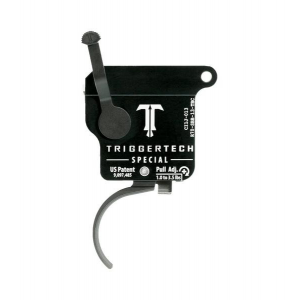 TriggerTech Rem 700 Special Curved Trigger Single Stage Black/Black ZTR70SBB13TBC
