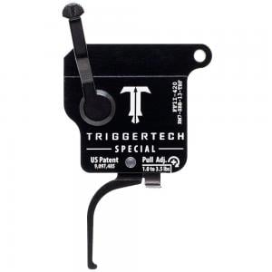 TriggerTech Remington Model 7 RH Single Stage Blk/Blk Special Flat 1.0-3.5 lbs Trigger RM7-SBB-13-TBF 885768001953