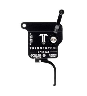 Triggertech Rem 700 Left Black Special Flat Trigger, PVD Black, R7L-SBB-13-TBF R7LSBB13TBF