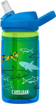CamelBak Eddy Insulated Water Bottle - Kids, Scuba Shark, 14oz, 2283401040